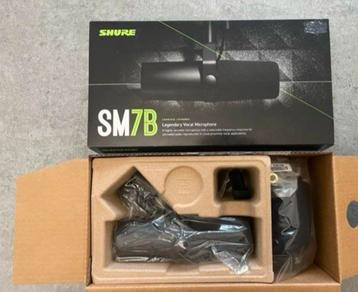 Shure SM7B microfoon NIEUW (Nieuwprijs €400) beschikbaar voor biedingen