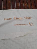 baby lakens en dekbed overtrekken, Kinderen en Baby's, Ophalen of Verzenden, Gebruikt, Blauw, Dekbedovertrek