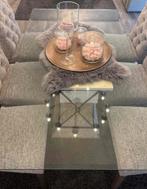 Glazen decoratieve stevige eettafel, Huis en Inrichting, Tafels | Eettafels, Ophalen, 50 tot 100 cm, Vijf personen of meer, 150 tot 200 cm