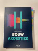 Bouwakoestiek - Edwin Reynders, Boeken, Ophalen of Verzenden