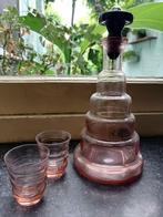 Vintage aperitiefset, Glas of Glazen, Gebruikt, Ophalen of Verzenden, Glas