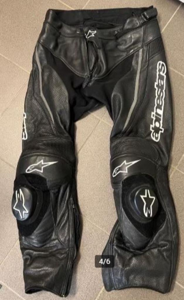 Alpinestars Track V2 Leren Motorbroek   EU50, Motoren, Kleding | Motorkleding, Broek | leer, Tweedehands, Ophalen