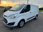 Ford Custom 2.0 tdci 1st eig ohboek trekhaak pdc airco, Voorwielaandrijving, Stof, 1995 cc, 2500 kg