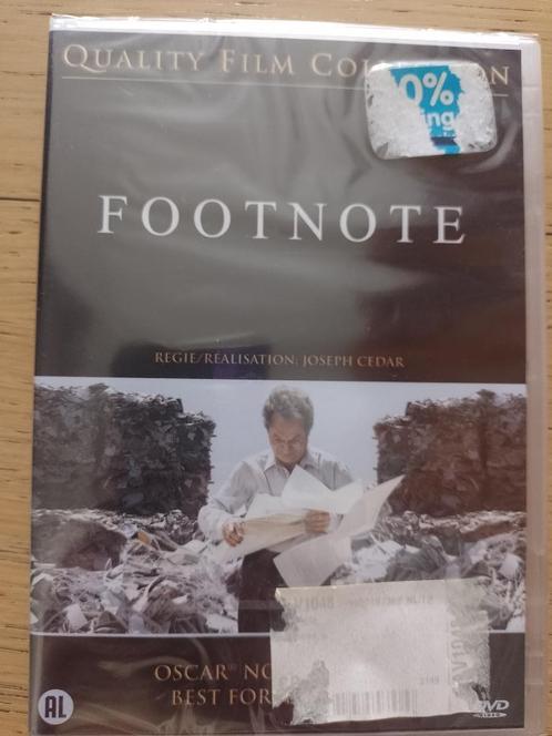 Footnote DVD sealed, Cd's en Dvd's, Dvd's | Drama, Nieuw in verpakking, Drama, Vanaf 12 jaar, Verzenden