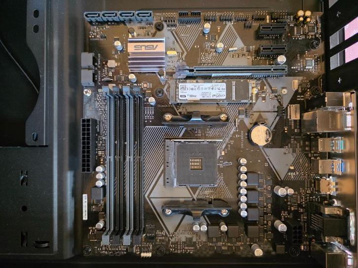 Asus prime B450M-A, Computers en Software, Moederborden, Gebruikt, AMD, DDR4, Ophalen of Verzenden
