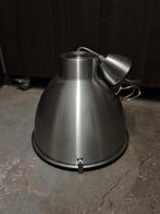 2x Industriële hanglampen - Aluminium - Goede staat, Moins de 50 cm, Enlèvement ou Envoi, Utilisé, Autres matériaux