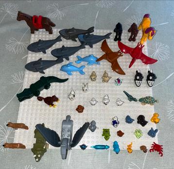 Lego dieren (haaien - krokodil - dino - dolfijn ...) beschikbaar voor biedingen