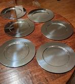 Alessi zilveren onderborden 6 stuks, Ophalen, Zo goed als nieuw, Bord