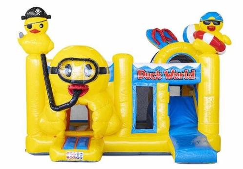 Multiplay Duck springkasteel, Kinderen en Baby's, Speelgoed | Buiten | Springkussens, Zo goed als nieuw, Ophalen