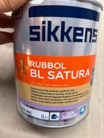 Sikkens rubbol BL satura lichtgrijze lak 1liter, Ophalen of Verzenden, Nieuw, Acrylverf