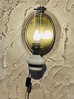 Lamp: wandlamp, Ophalen of Verzenden, Gebruikt, Glas, Rustique