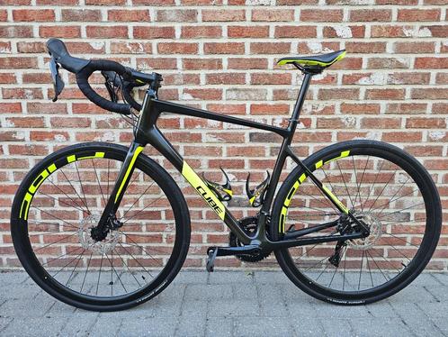 2x Cube Attain GTC Disc Carbon racefiets maat 56 ( M / L), Fietsen en Brommers, Fietsen | Racefietsen, Zo goed als nieuw, Carbon