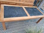 Massieve teak eettafel GRATIS LEVERING/EINDEJAARSACTIE, Huis en Inrichting, Ophalen of Verzenden, Zo goed als nieuw
