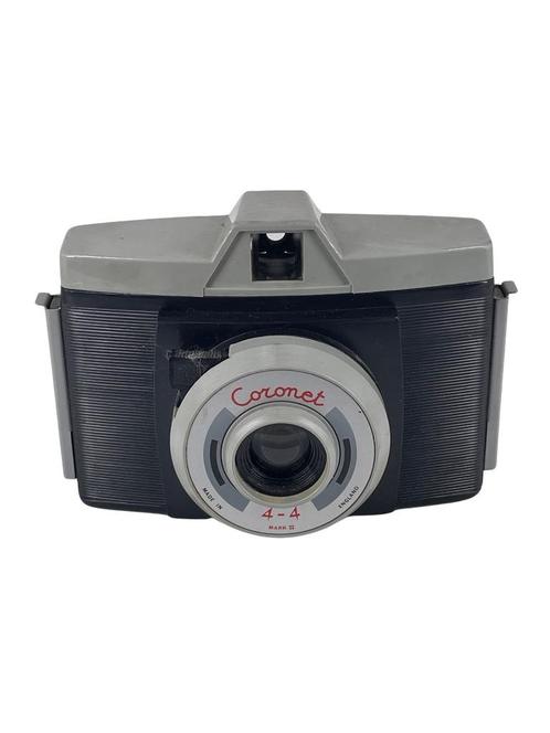 Coronet Kunststof 4-4 Camera - Engeland 1960, Verzamelen, Foto-apparatuur en Filmapparatuur, Fototoestel, 1940 tot 1960, Ophalen of Verzenden