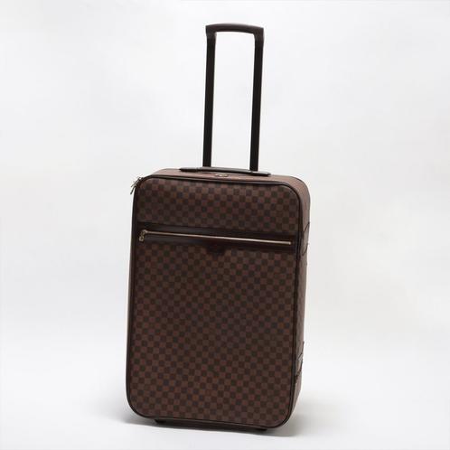 Louis Vuitton Pegase koffer, Handtassen en Accessoires, Koffers, Gebruikt, Leer, 60 tot 70 cm, 45 tot 55 cm, Uitschuifbare handgreep