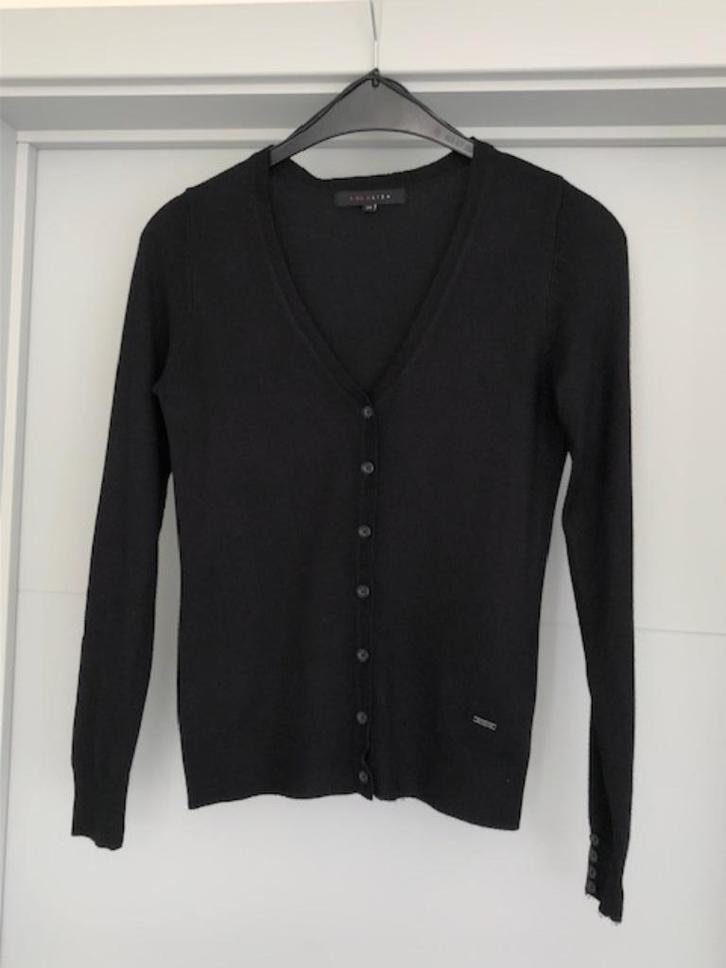 Vestje in tricot 32 ( in nieuwstaat ), Kleding | Dames, Truien en Vesten, Nieuw, Maat 34 (XS) of kleiner, Zwart, Ophalen of Verzenden