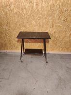 Bijzettafel op Wieltjes – Jaren ‘60 / ‘70 – Retro Formica, Overige materialen, Gebruikt, Info@keukiesshop.com, 60 cm of meer