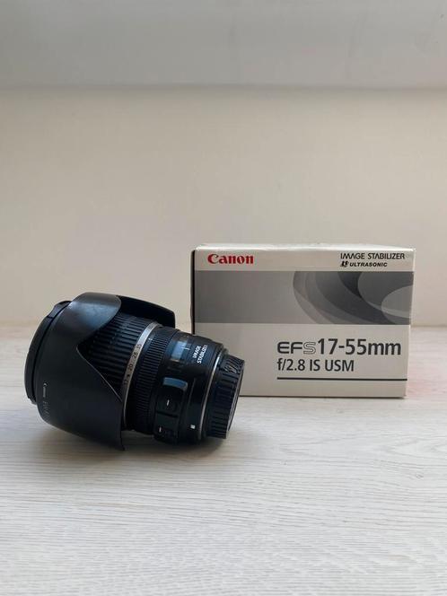 Canon EF-S 17-55mm, Audio, Tv en Foto, Foto | Lenzen en Objectieven, Gebruikt, Groothoeklens, Zoom, Ophalen