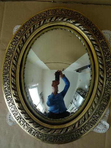 Antieke butlerspiegel bolspiegel vintage butlerspiegel 48cm beschikbaar voor biedingen