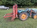 Achterlader tractor, Ophalen