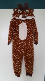 Onesie rendier/hert - maat 110, Garçon ou Fille, Enlèvement, Utilisé, 110 à 116