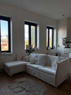 Witte zetel, Huis en Inrichting, Stoffering | Vloerbedekking, Ophalen, Zo goed als nieuw