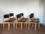 Scandinavische eetkamerstoelen, Huis en Inrichting, Stoelen, Ophalen, Zo goed als nieuw, Hout