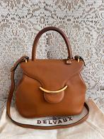 Sac DELVAUX modèle Baltimore cuir cognac, Bijoux, Sacs & Beauté, Enlèvement ou Envoi, Comme neuf, Noir