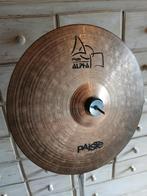 cymbal en statief : paiste alpha 14" crash : 93 euro, Ophalen, Gebruikt, Sonor