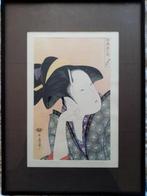 Japanse uki-e-print van Kitagawa Utamaro, Ophalen