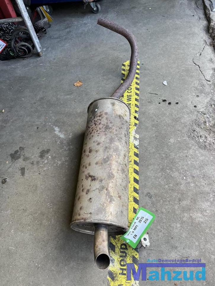 VW POLO 6C 1.0 MPI uitlaat einddemper 2009-2016, Auto-onderdelen, Uitlaatsystemen, Volkswagen, Gebruikt