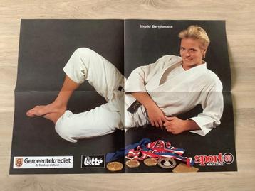 Poster Ingrid Berghmans 1986 beschikbaar voor biedingen