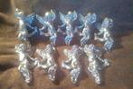 engelen zilverkleur set van 9 stuks, Diversen, Ophalen of Verzenden
