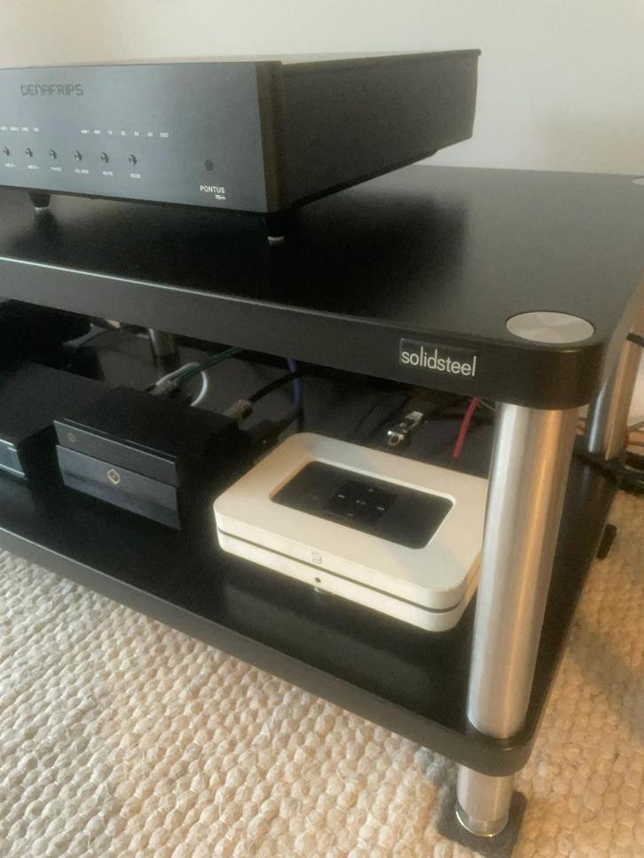 Solidsteel HW2L mat zwart, Audio, Tv en Foto, Stereoketens, Gebruikt, Overige merken, Ophalen