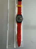 Horloge Swatch Belgische 3-kleur verpakt - gratis verz., Ophalen of Verzenden, Zo goed als nieuw