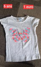 T-shirts voor meisjes van 6 jaar te koop in Zaventem. Uitste, Gebruikt, Ophalen of Verzenden, Maat 116