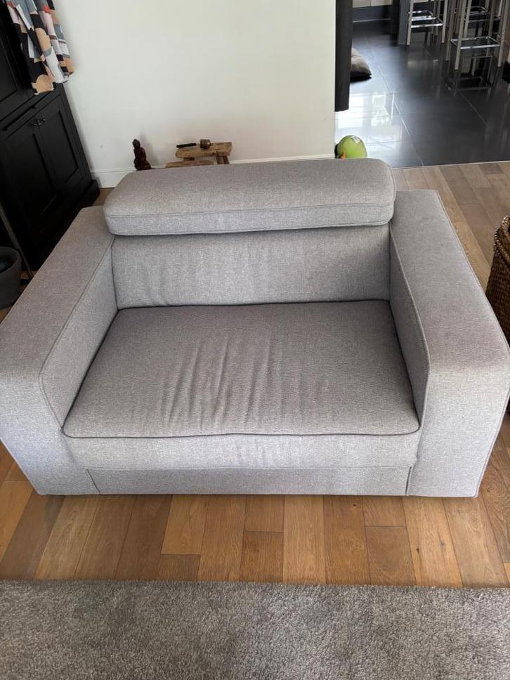 Salon 1,5 zit, Huis en Inrichting, Zetels | Zetels, Zo goed als nieuw, Rechte bank, Tweepersoons, Minder dan 150 cm, 100 tot 125 cm