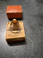 gouden ring met cameo schelp periode 1860 1910, Handtassen en Accessoires, Ophalen