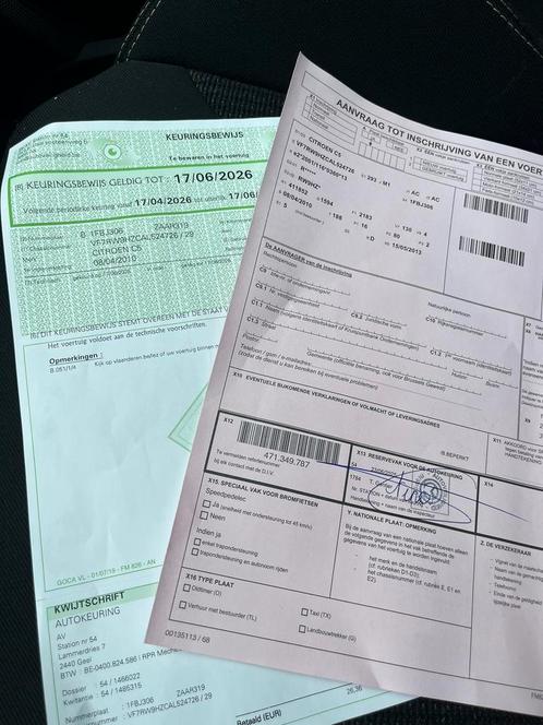 (Gekeurd) Citroën C5 1.6D | AUTO IS 100% | Navi*AC*Etc…, Auto's, Citroën, Bedrijf, Te koop, C5, ABS, Diesel, Euro 4, Handgeschakeld