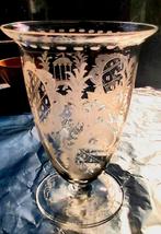 VERRE EN CRISTAL 18EME GRAVE A LA ROUE