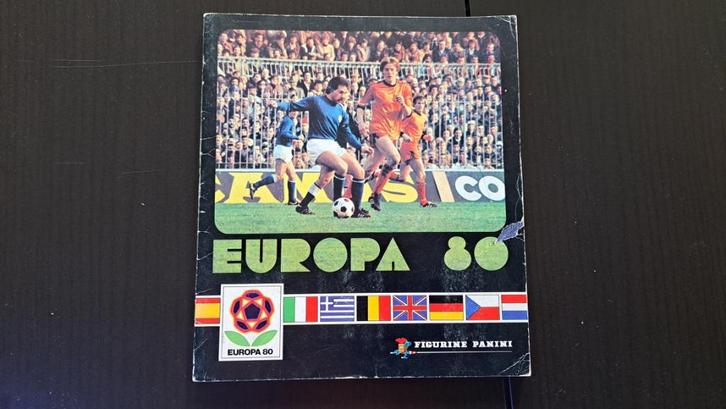 PANINI EUROPA 80## IN-COMPLEET ALBUM, Verzamelen, Sportartikelen en Voetbal, Gebruikt, Poster, Plaatje of Sticker, Verzenden