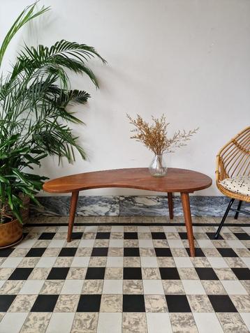 Vintage midcentury salontafel | coffeetable beschikbaar voor biedingen
