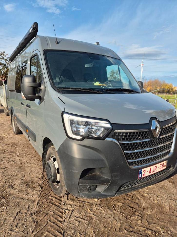 Renault Master 2021 L2L3 Dubbel lucht!, Auto's, Bestelwagens en Lichte vracht, Particulier, Schuifdeur, Renault, Ophalen
