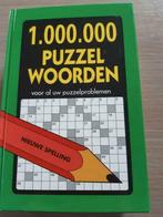 Boek 1 000 000 puzzelwoorden, Enlèvement ou Envoi, Comme neuf, Autres sujets/thèmes
