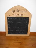 Panneau d'affichage de la bière La Trappe 1, Panneau, Plaque ou Plaquette publicitaire, Comme neuf, Enlèvement ou Envoi, La Trappe