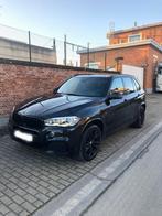 BMW X5, Auto's, Automaat, Zwart, Leder, Diesel