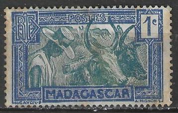 Madagascar 1930 - Yvert 161A - Het Zebu-team (ST) beschikbaar voor biedingen