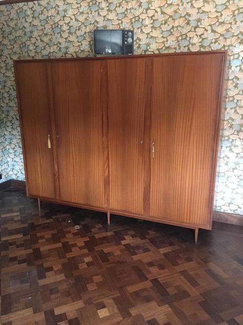 Vintage Van Den Berghe - expo '58 kleerkast, Huis en Inrichting, Kasten | Dressoirs, Gebruikt, Ophalen
