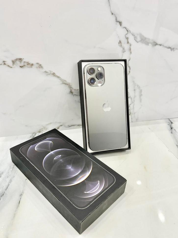 iPhone 12 Pro Max, Graphite, 256GB, Telecommunicatie, Mobiele telefoons | Apple iPhone, Zo goed als nieuw, 256 GB, iPhone 12 Pro Max