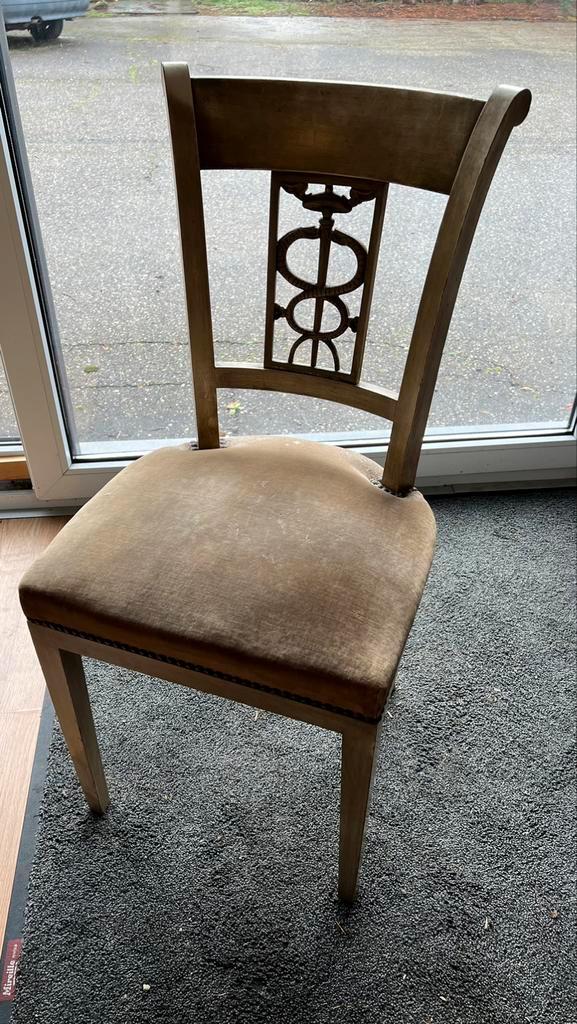 2 mooie eetkamerstoelen, Antiek en Kunst, Antiek | Meubels | Stoelen en Sofa's, Ophalen